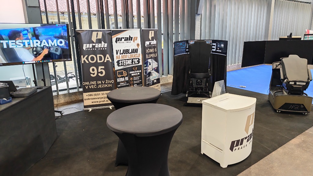 Overview of the exhibition space at the Carriers Family Meeting 2026